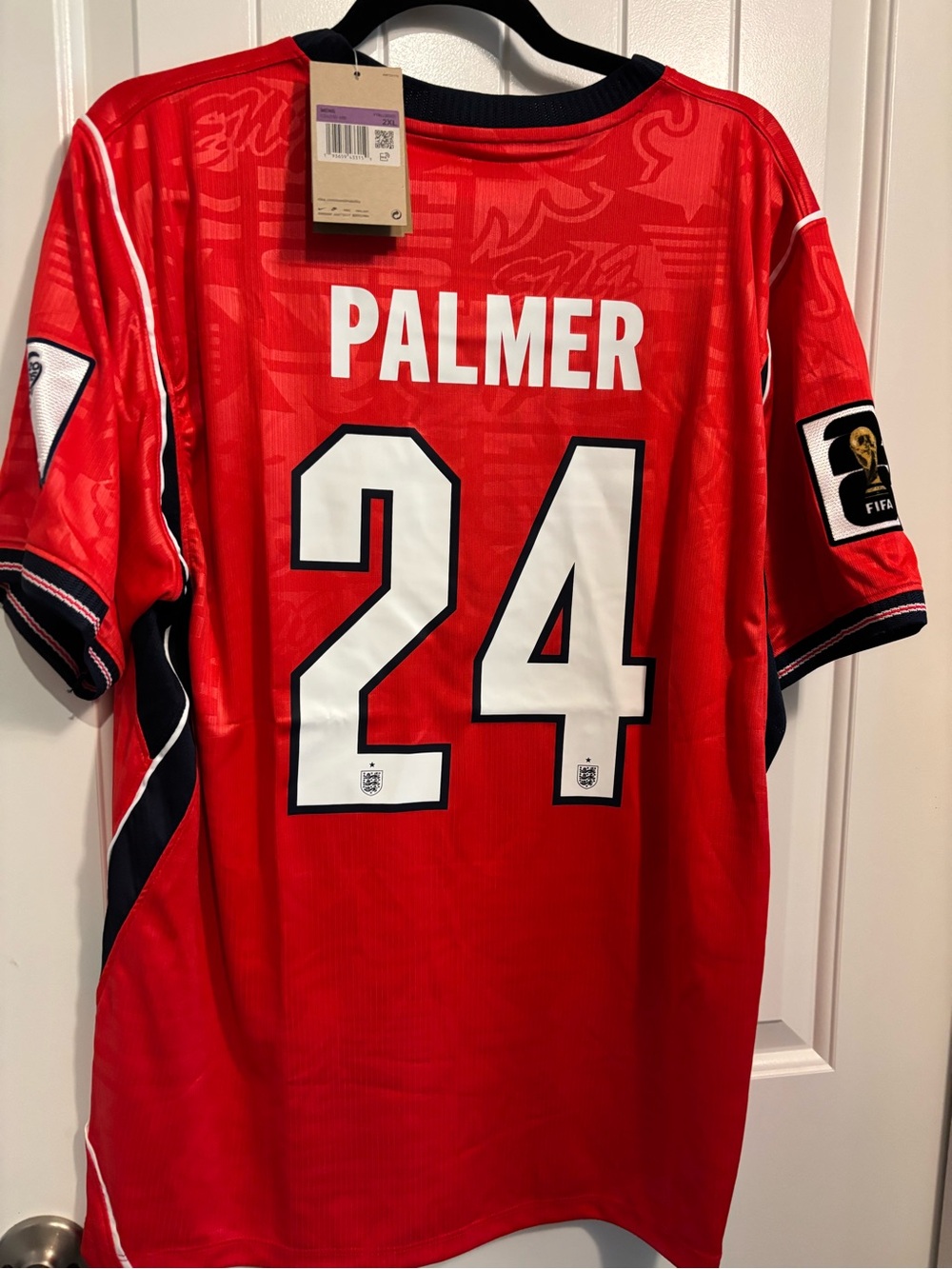 Team England Palmer 2026 World Cup Jersey - Picture 2 of 4